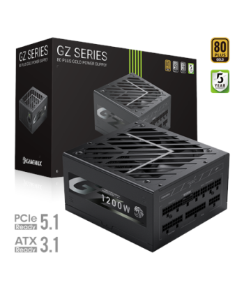 Gamemax Power Supply, 80 PLUS, Gold | GZ 1200G | 1200 W