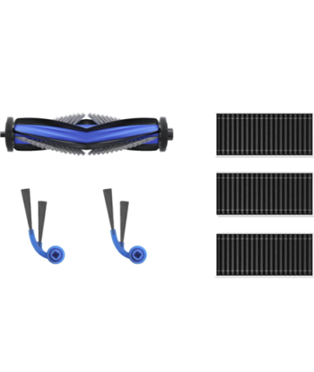 Ecovacs DKT060214 Service Kit for DEEBOT T80 Family, 1x Anti-Tangle Main Brush, 2 Anti-Tangle Side Brushes, 3x Antibacterial