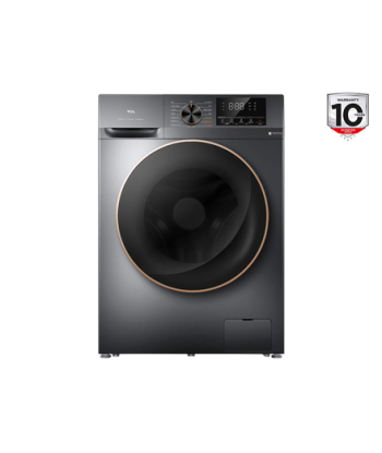 Pesumasin TCL with dryer, CP1012SA0, Energy efficiency class A/E, Front loading, Washing capacity 10 kg, 1200 RPM, Depth 63 cm