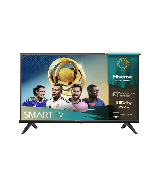Hisense FHD Smart TV, 40A4Q, 40", Smart TV, VIDAA OS, FHD, Black