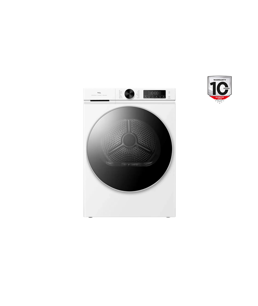 TCL Dryer | DP0844WE0 | Freestanding | Heat pump | 8 kg | Class E | LED display | White | 59.3 cm