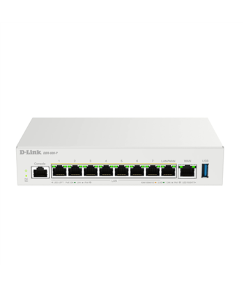 D-Link Wireless router, DBR-600-P/E, 10/100/1000 Mbit/s, Ethernet LAN (RJ-45) ports 8, Mesh Support Yes, MU-MiMO No, No mobile