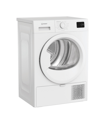 INDESIT Dryer Machine, C YSD 83D WW EE, Energy efficiency class D, Front loading, 8 kg, Heat pump, LED, Depth 54.5 cm, White