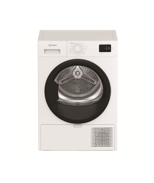 INDESIT Dryer Machine, C YD 92D WB EE, Energy efficiency class E, Front loading, 9 kg, Digital, Depth 60.7 cm, White