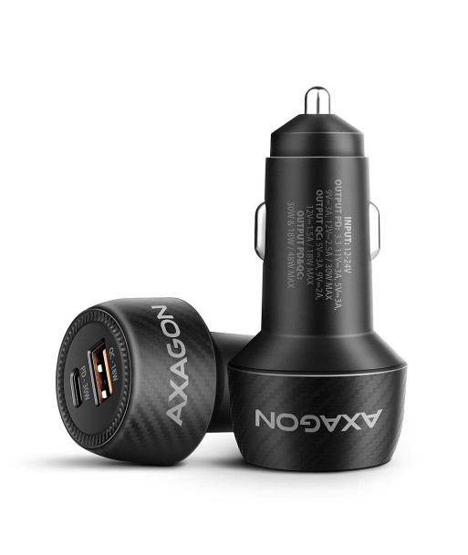 MOBILE CHARGER CAR USB 2PORT/48W PWC-PQ48 AXAGON