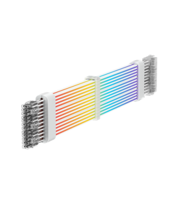 Gamemax, PSU Extension cable, VGA 3x8PIN-B, White