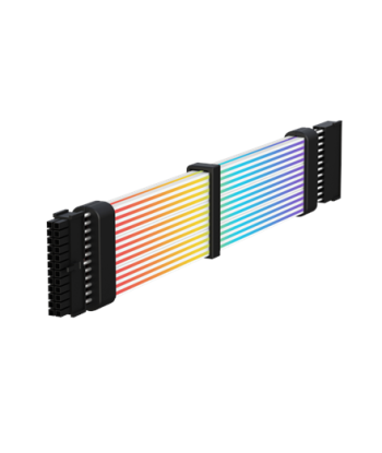 Gamemax, PSU Extension cable, MB 24PIN-B, Black