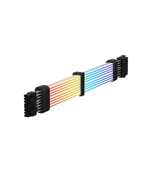 Gamemax, PSU Extension cable, VGA/CPU 2x8PIN-B, Black