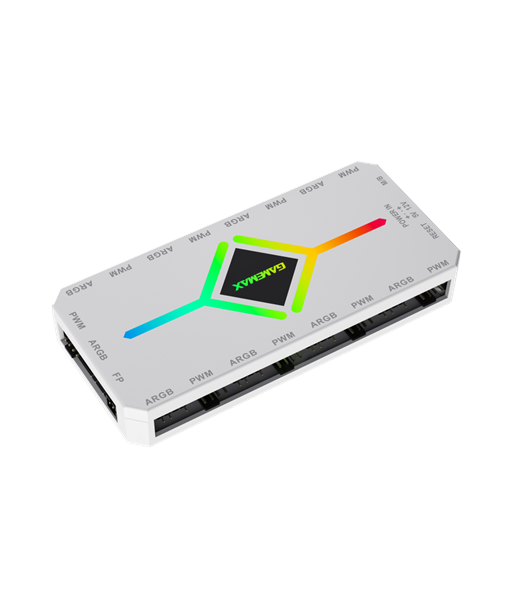 Gamemax, Remoter control, V4.0 ARGB PWM HUB BK, White, Gamemax