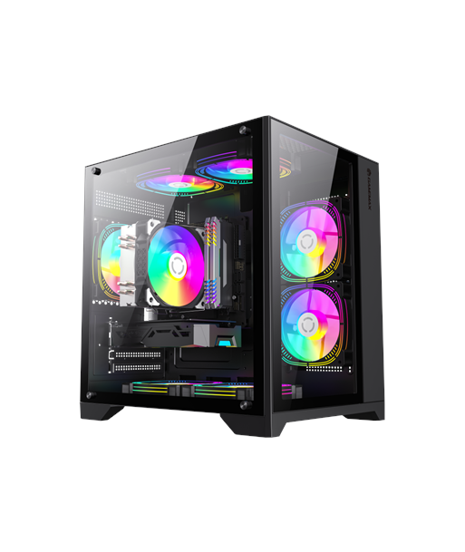 Gamemax, Case, INFINITY MINI BK, M-ATX