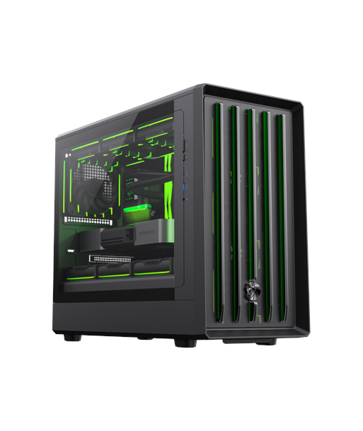 Gamemax, Case, CLAW 360 BK, M-ATX