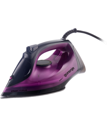 Auru triikraud Gorenje SIK2400BKV, 2400W, Water tank capacity 450 ml, Continuous steam 40 g/min, Auto power off, Purple/Black