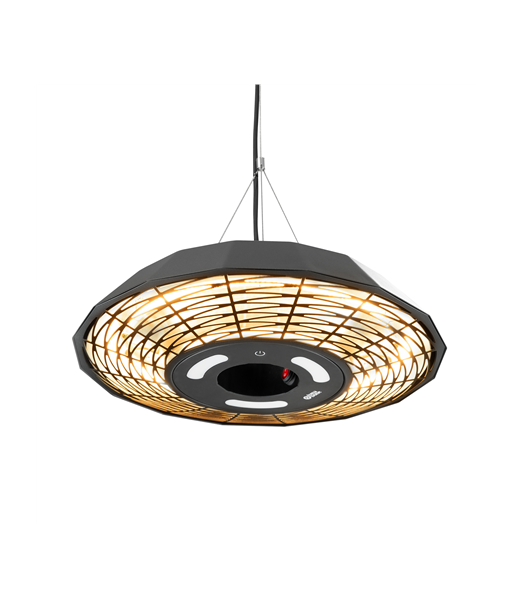 Terrassisoojendi TunaBone, TB2068C-01, Patio heater, 2000 W, Number of power levels 1, Suitable for rooms up to 20 m², Black