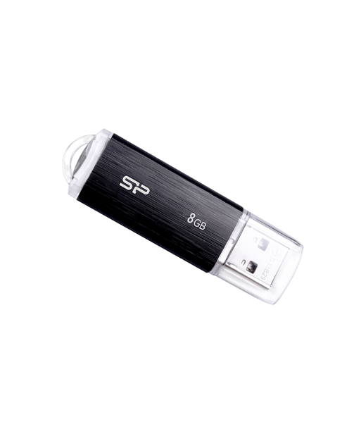 Silicon Power Ultima U02 8 GB, USB 2.0, Black