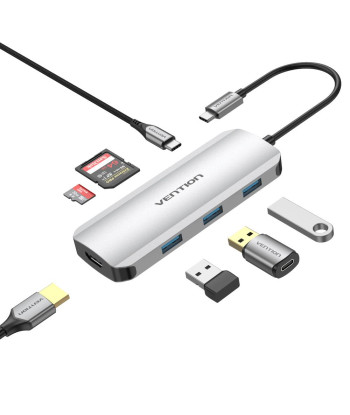 NB ACC DOCKING STATION 7IN1/USB-C 0.15M TOJHB VENTION