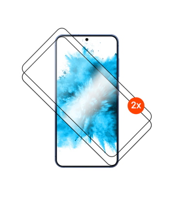 FIXED Full Cover 2,5D Tempered Glass with applicator for Samsung Galaxy S26, 2 pcs, black | Fixed