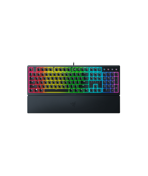 Razer, Ornata V3, Gaming Keyboard, Wired, RGB LED light, US, Black, Mecha-Membrane