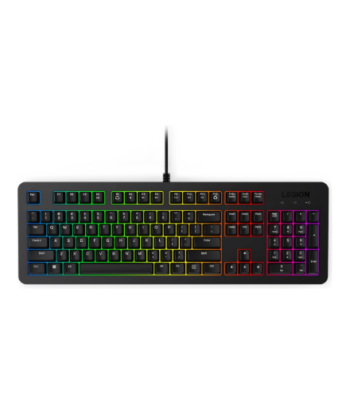 Klaviatuur Lenovo Legion K310 RGB, Gaming, Wired, Nordic, Membrane