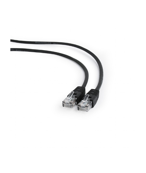 Gembird Patch cord PP12-0.5M/BK	 Black