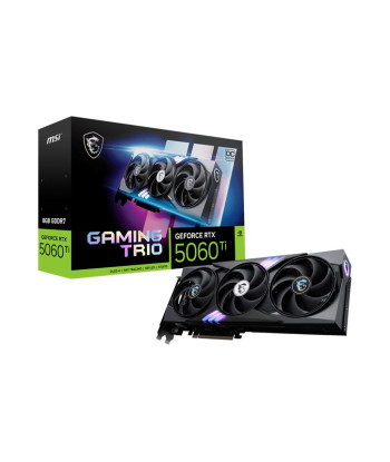 Видеокарта MSI NVIDIA GeForce RTX 5060 Ti 8 GB GDDR7 128 bit PCI Express x16 5.0 Active RTX5060TI8GGAMTRIOOC