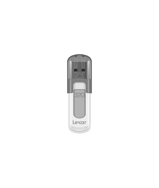 Lexar Flash drive JumpDrive V100 32 GB, USB 3.0, Grey