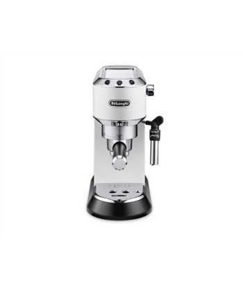 Delonghi, Dedica Pump Espresso, EC685W, Pump pressure 15 bar, Built-in milk frother, Semi-automatic, 1300 W, White