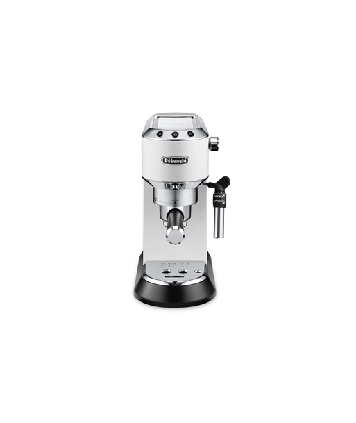 Delonghi, Dedica Pump Espresso, EC685W, Pump pressure 15 bar, Built-in milk frother, Semi-automatic, 1300 W, White
