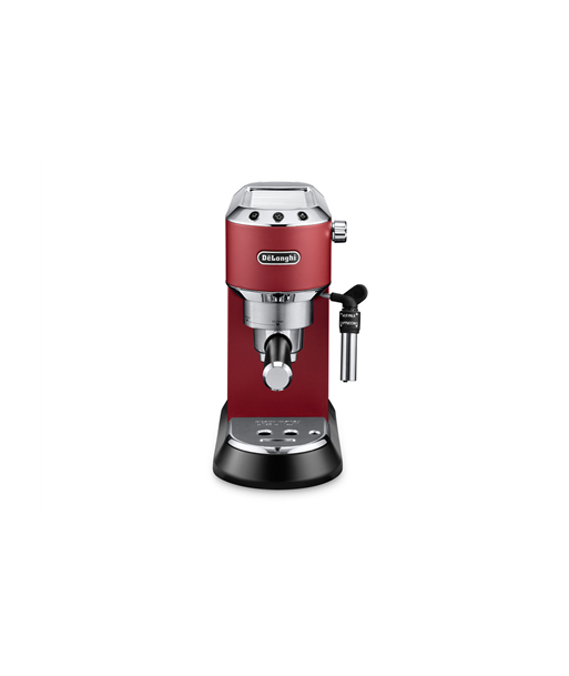 Delonghi, Dedica Espresso Coffee Maker, EC685.R, Pump pressure 15 bar, Built-in milk frother, Semi-automatic, 1300 W, Red