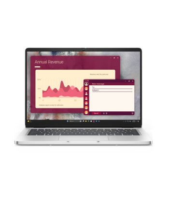 Dell Pro 14 PC14250, Platinum Silver, 14", IPS, FHD+, Anti-glare, Intel Core Ultra 5, 235U, 16 GB, DDR5, Solid-state drive
