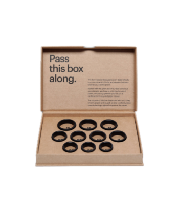 Ultrahuman Smart ring try-on sizing kit | UH-RA-SSK | Black