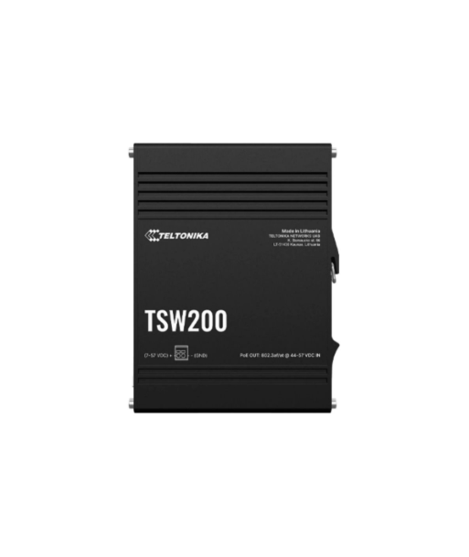 Teltonika TSW200 Ethernet Switch 8x1GbE, PoE+ (TSW2000000B0) | Teltonika