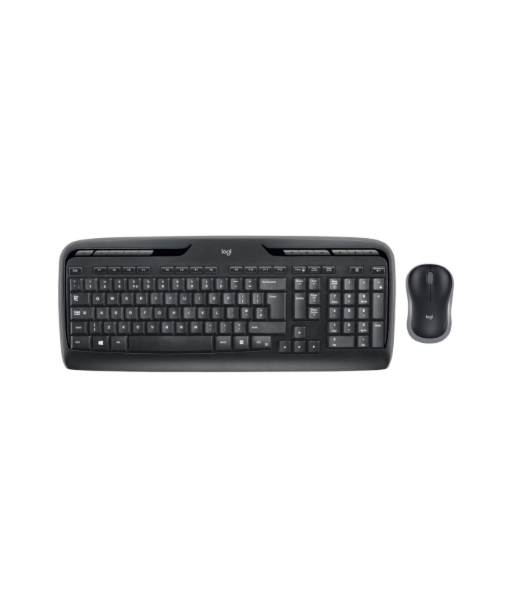 Logitech Wireless Keyboard and Mouse Combo, US INT, Black