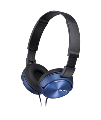 Sony, Foldable Headphones, MDR-ZX310, Headband/On-Ear, Blue
