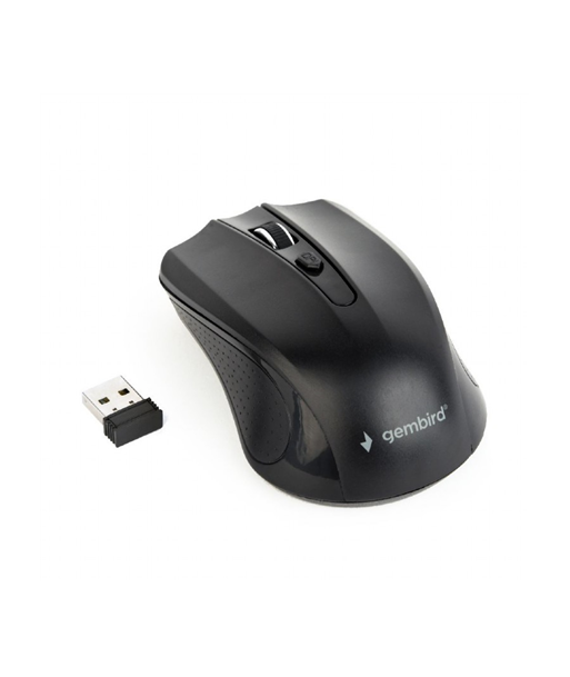Компьютерная мышь Gembird, MUSW-4B-04, Standard, Wireless, Black