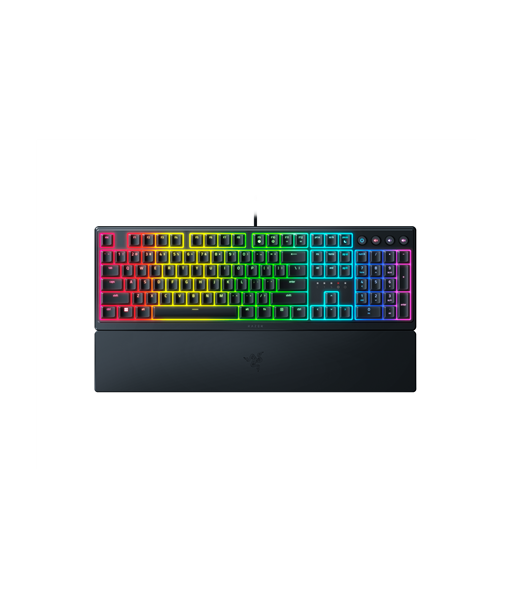 Razer, Gaming Keyboard, Ornata V3, Gaming keyboard, Wired, RGB LED light, NORD, Black, Numeric keypad, Razer Mecha-Membrane