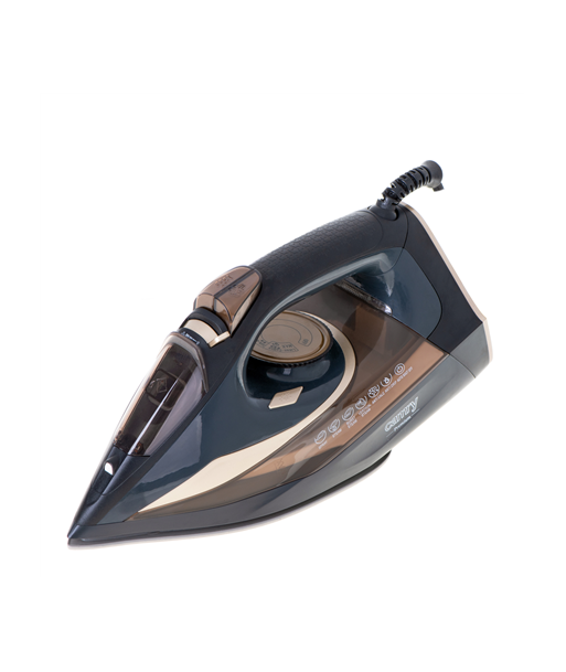 Паровой утюг Camry, CR 5036, 3400 W, Water tank capacity 360 ml, Continuous steam 50 g/min, Black/Gold