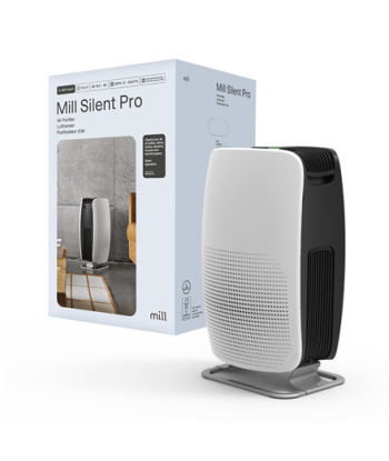 Очиститель воздуха Mill, Silent Pro, APSILENT, Suitable for rooms up to 115 m², 68.3 m³, White/Black