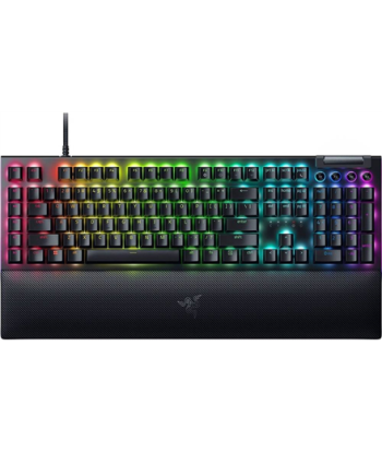 Razer, BlackWidow V4, Mechanical Gaming keyboard, Wired, RGB LED light, US, Black, Yellow Switches