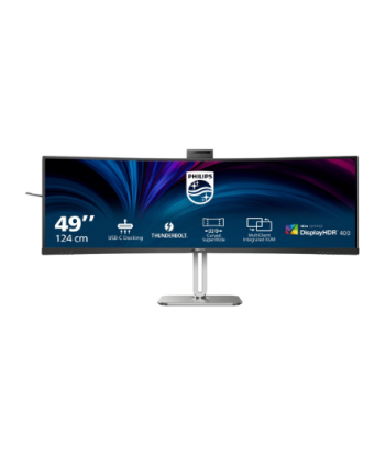 Philips, 49B2U6903CH/00, 49", VA, Dual QHD, 32:9, 100 Hz, 4 ms, 5120 x 1440 pixels, 450 cd/m², HDMI ports quantity 2