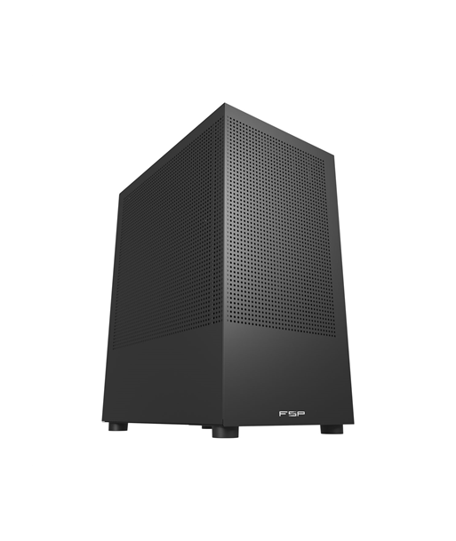 FSP Case, S110-B, Black, M-ATX Mid Tower