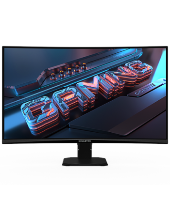 Gigabyte, GS27QCA EK, 27", VA, 180 Hz, 1 ms, 2560 x 1440 pixels, 250 cd/m², HDMI ports quantity 2