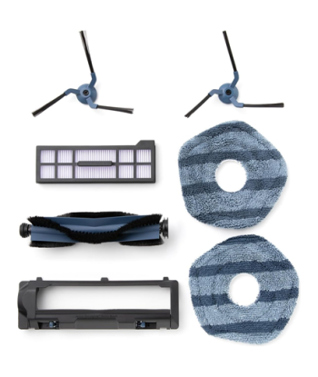 Anker Eufy | Replacement Parts Kit for Eufy C20 Omni Robot Vacuum, Roller Brush with Bristles and Rubber, Brush Guard, 2 Side