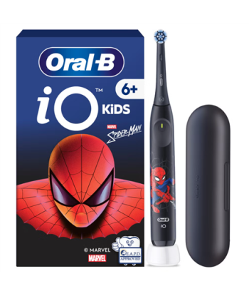 Зубная щетка Oral-B with Travel Case, 6Y+, iO Kids Marvel Spiderman, Rechargeable, For kids, Number of brush heads included 1