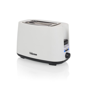 Tristar Toaster, BR-1055, Power 750 W, Number of slots 2, Housing material Plastic, White