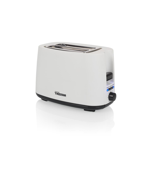 Tristar Toaster, BR-1055, Power 750 W, Number of slots 2, Housing material Plastic, White