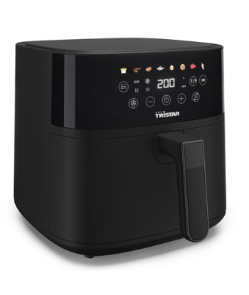 Kuumaõhufritüür Tristar Digital, FR-9060, Power 1700 W, Capacity 6 L, Black, Hot air technology