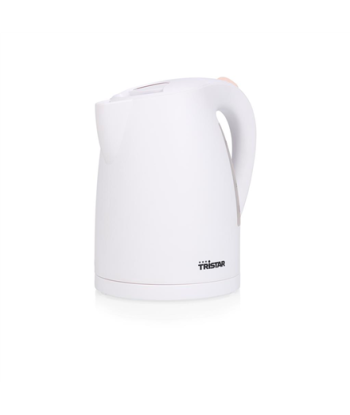 Tristar Kettle, WK-1345, Electric, 2200 W, 1.7 L, Plastic, 360° rotational base, White