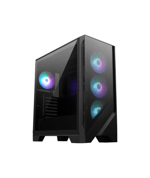 Case MSI MAG FORGE 321R AIRFLOW MidiTower Case product features Transparent panel ATX MicroATX MiniITX Colour Black