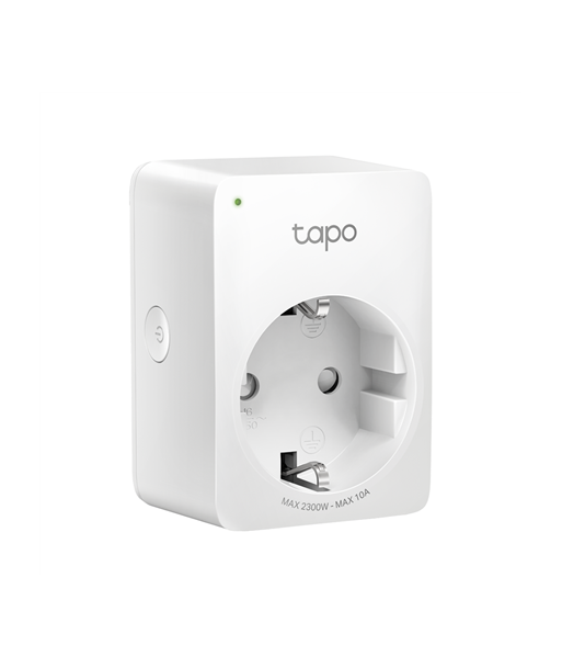 TP-LINK, Mini Smart Wi-Fi Socket, Tapo P100 (1-pack), White