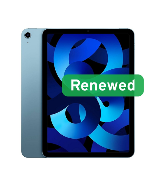 APPLE RENEWED, CPO, iPad Air (2024) 6th, 11", M2, 8GB, 256 GB, Blue, iPad OS, 12 m Warranty